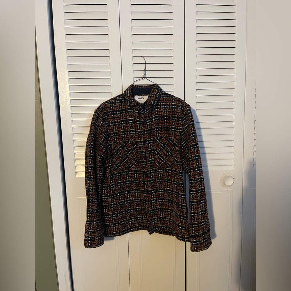 Wax London Whiting Overshirt, sz Medium